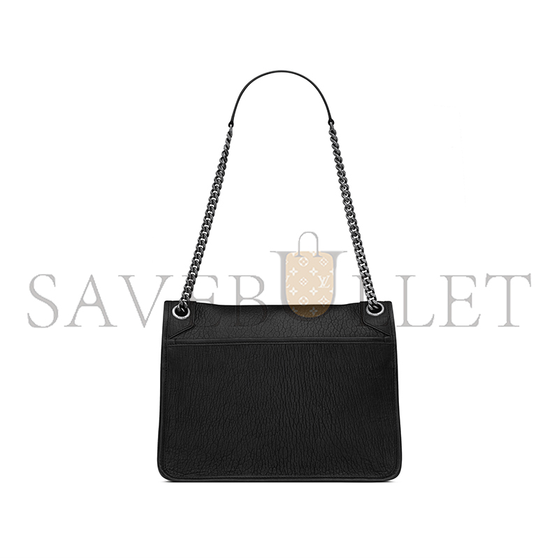 YSL NIKI MEDIUM IN GRAINED LAMBSKIN 633178AACIA1000 (28*20*8.5cm)